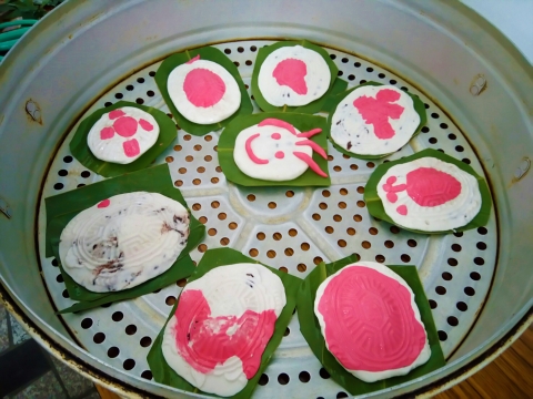 傳統米食體驗紅龜粿